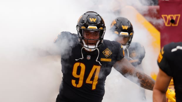 Washington Commanders defensive tackle, Daron Payne